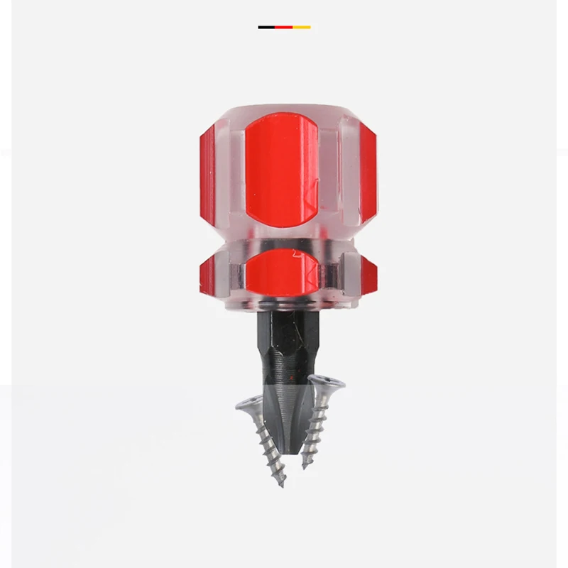 Mini Screwdriver Phillips Screwdriver Mini Screwdriver Short Small Split Fender Tools Kit Slotted Flat Cross-head Screwdrivers