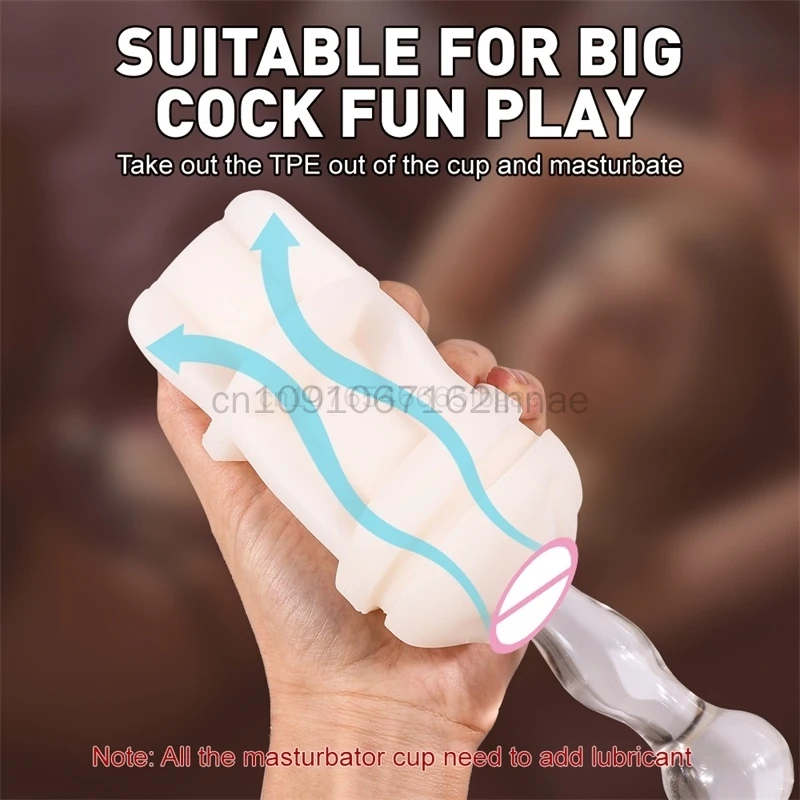 Snail Male Masturbator Vagina Anal Oral Masturbation Cup Penis Massager Glans Exercise male masturbator male masturbator cup male masturbation aid