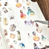 Mr. Paper, The Light of Night  Series PET Film Cutting Tape, Color Lighting Decorative Tape Theme Ledger Material Washi Tape 3