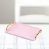 Rectangle Serving Tray Luxury Multipurpose Rectangular Art Tray Platter for Snacks Meals Breakfast Coffee Table Bathroom Vanity 3