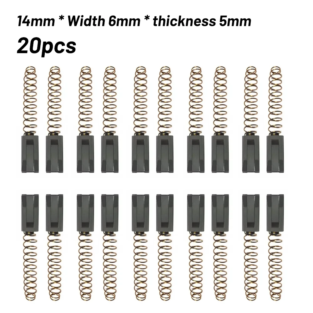 Sostituzione Delle Spazzole Di Carbone Da 20 Pezzi Per Il Motore Della Saldatura Ad Aria Calda Triac S /Pid E Accessori Per Motori Per Saldatrici In P