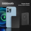 Magnetic Power Bank 5000Mah, Wireless Portable Charger with Usb-C Compatible with 16/16 Plus/16 Pro/16 Pro Max15/15 Plus/15 Pro/15 Pro Max, for iPhone 14/13/12 Series 1