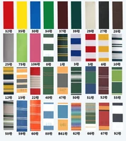 2.5m/3m/3.5m/4m/5m Store Banner Replacement Waterproof Fabric Strips Wavy Valance Sun Shade Canopy Patio Awning 2