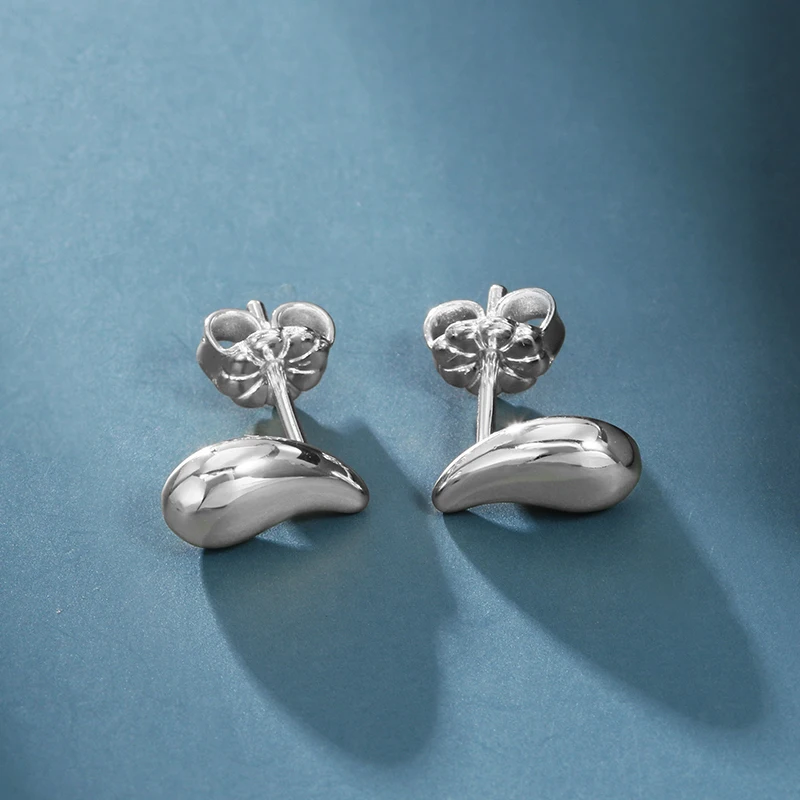 

Simple Water Drop Earrings S925 Sterling Silver Earrings Women's Jewelry Gift