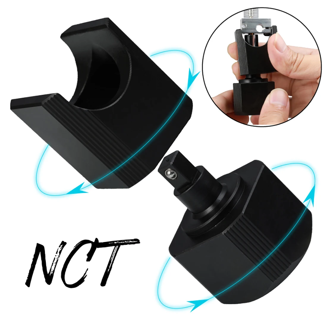 NF-NCT Quick Change Nozzle 3D Printer Tool Parts for V6 / Volcano / Mk8 / Mk9 / CR10 / Crazy Heating Block