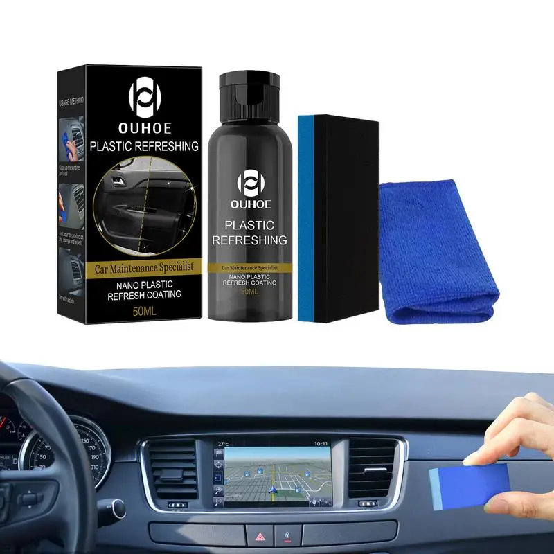 

Plastics Refreshing Coating Car Plastics Planting Refurbished Agents Plastics Parts Refurbish Agent For Car Easily Repair Paint