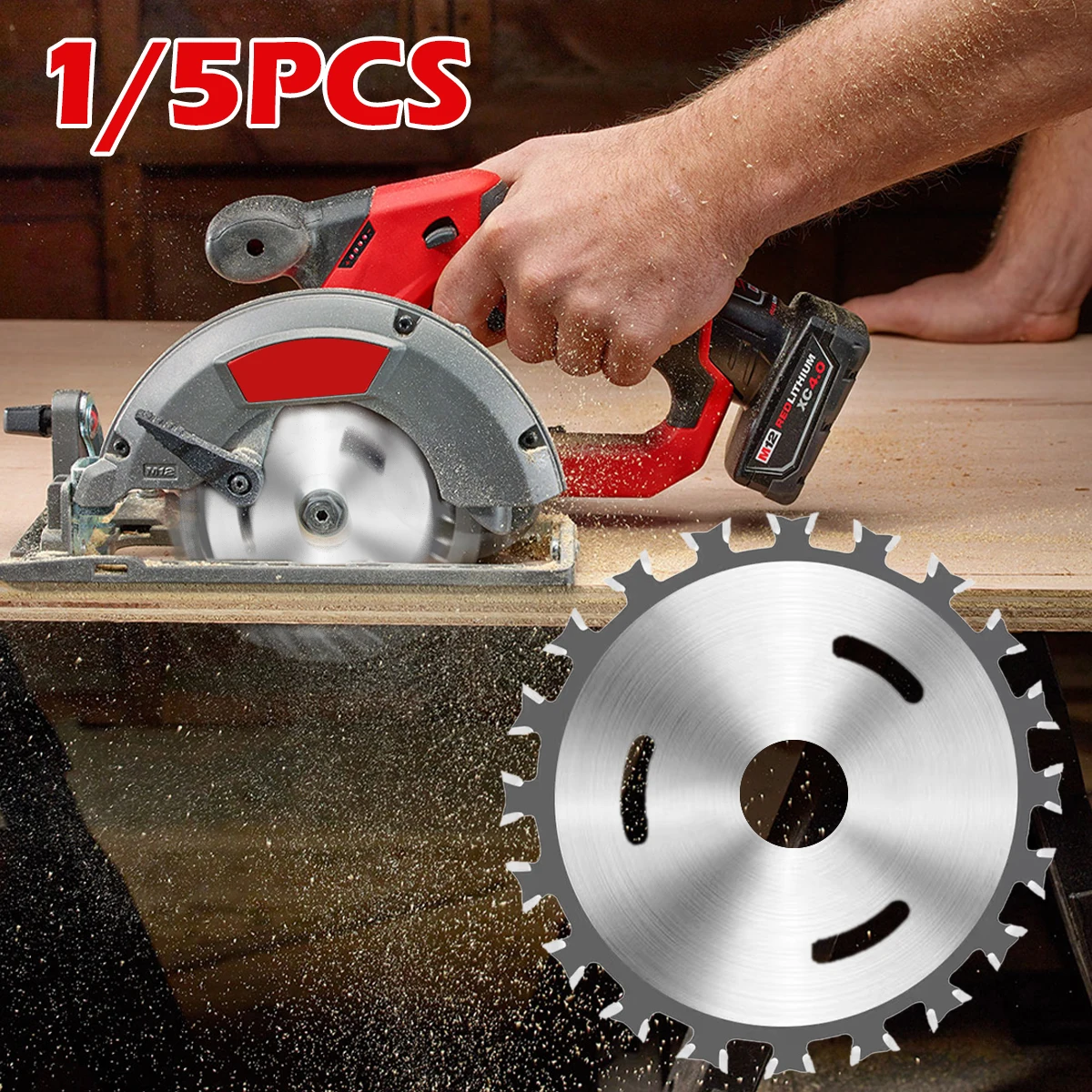

Woodworking Double Side Saw Blade 4 Inch Ultra-Thin Carbide Circular Saw Blade with Special 20 Sawteeth High Hardness Sharp and
