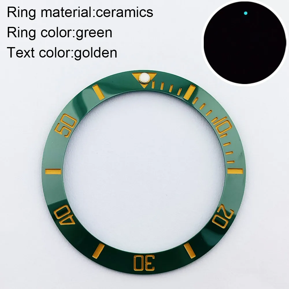 Premium Luminous Ceramic Bezel Insert
