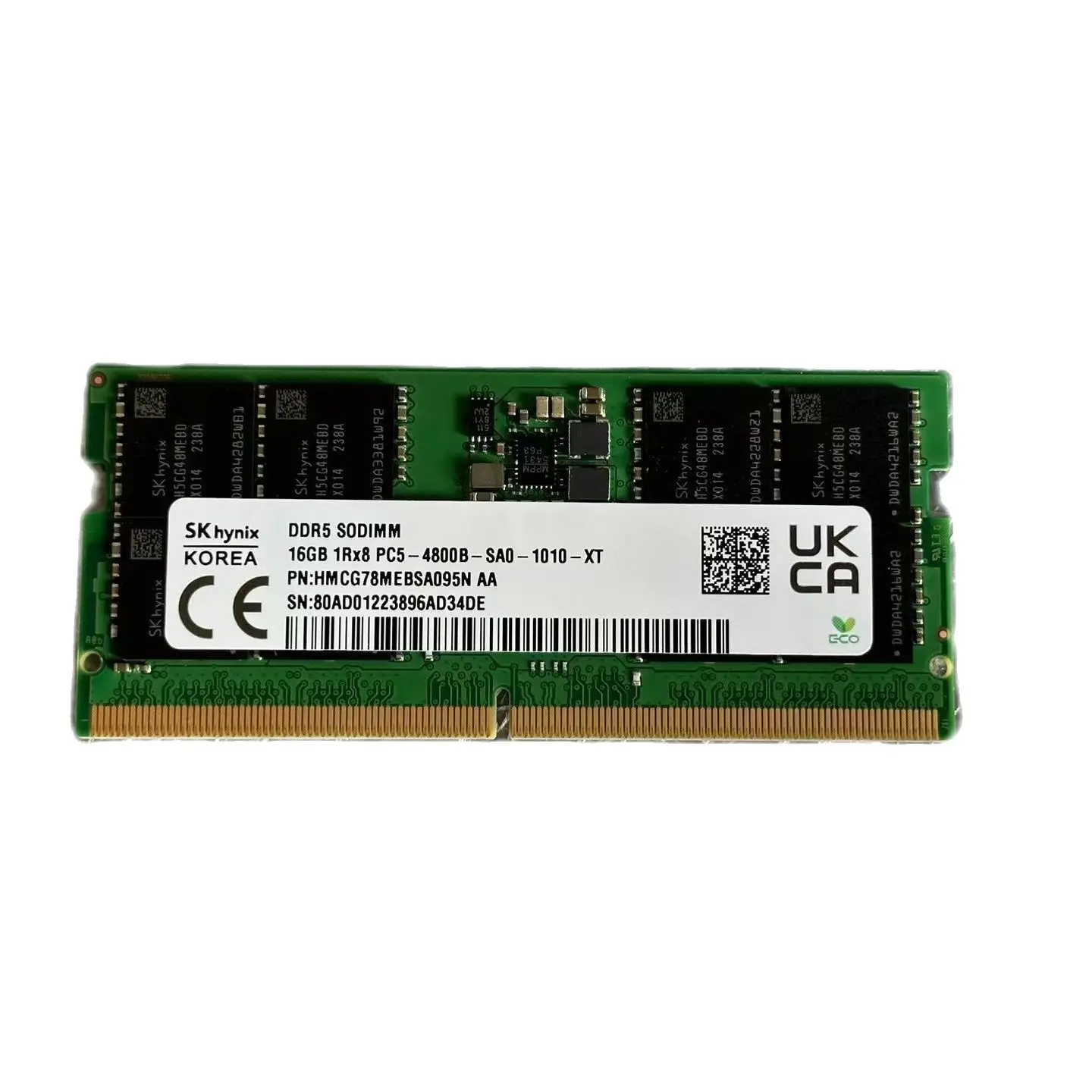 

SK hynix DDR5 SODIMM 16GB 1Rx16 PC5 - 4800/5600 - SC0 Laptopk Memory Itx RAM Mini Host