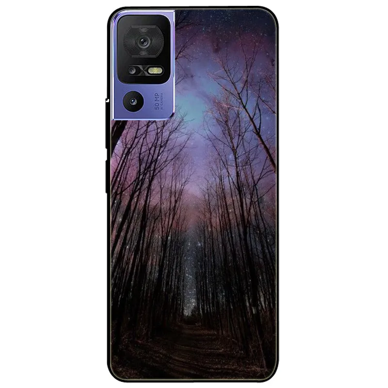 Black Tiger Lion Soft Silicone Protective Case - TPU Bumper Cover