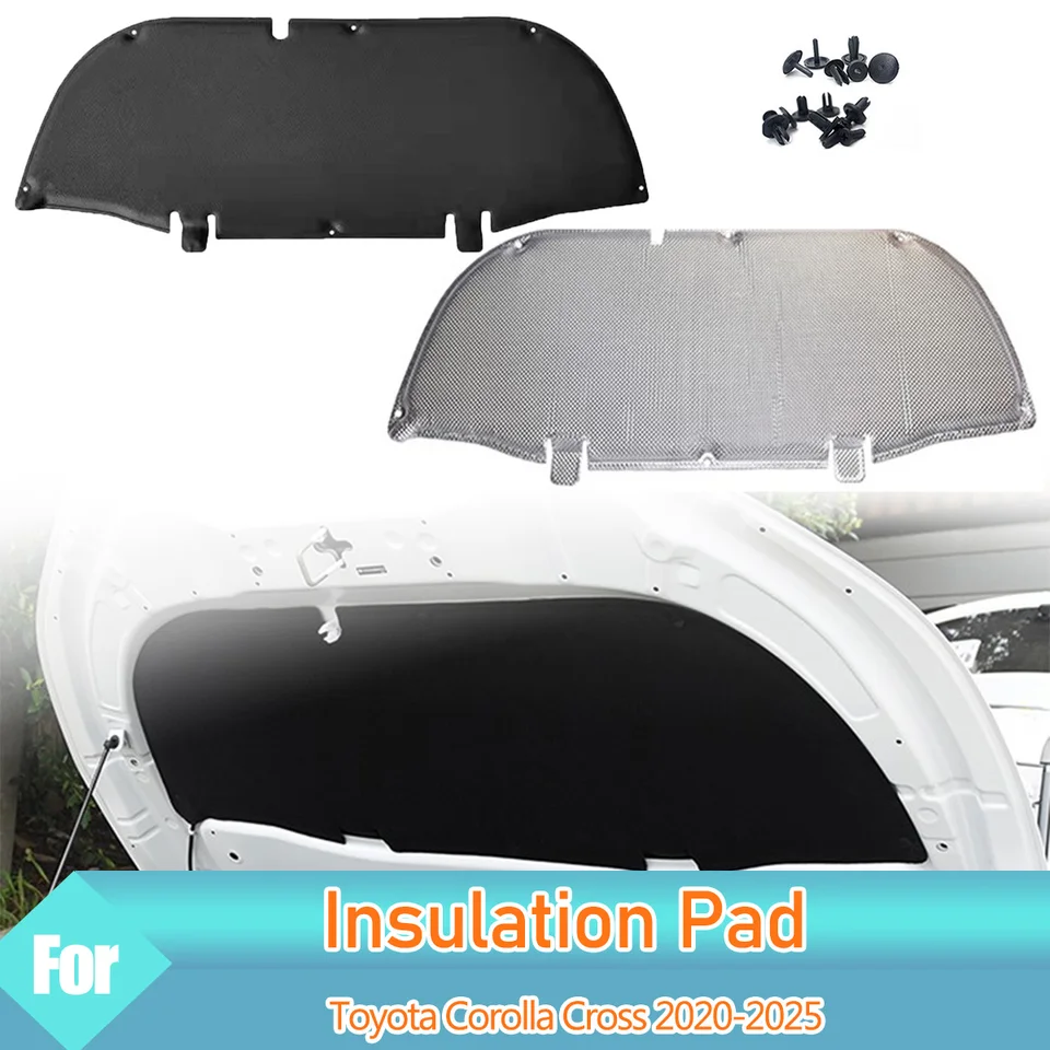 Tapis D'isolation Phonique Et Thermique Pour Capot Avant En