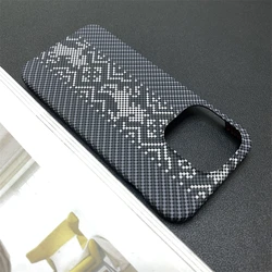 Sleek Carbon Fiber Texture Ultra - Thin Matte Case with Hard PC Bumper for OnePlus 15T (A6)