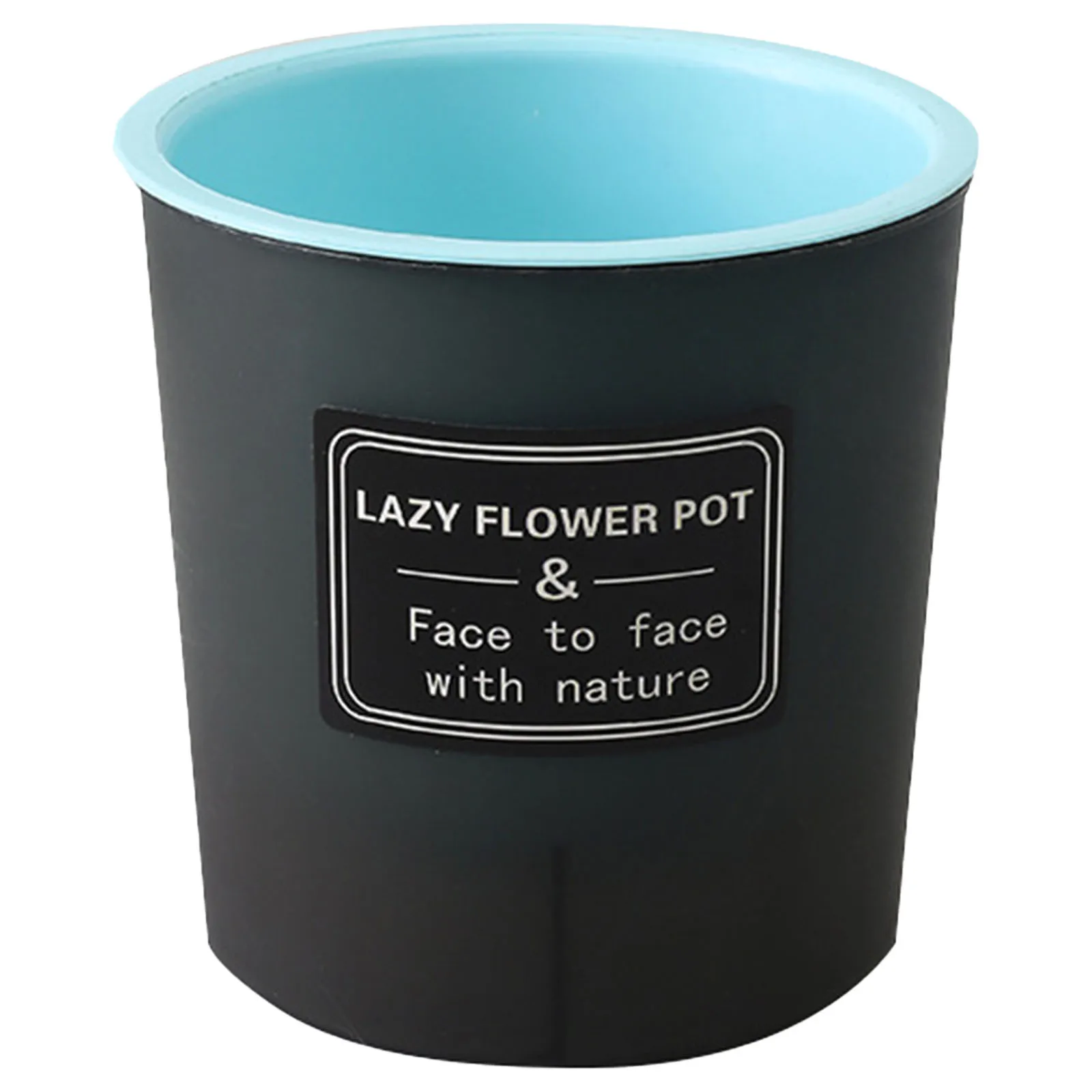 Translucent Detachable Self-Watering Flower Pot with Enhanced Drainage