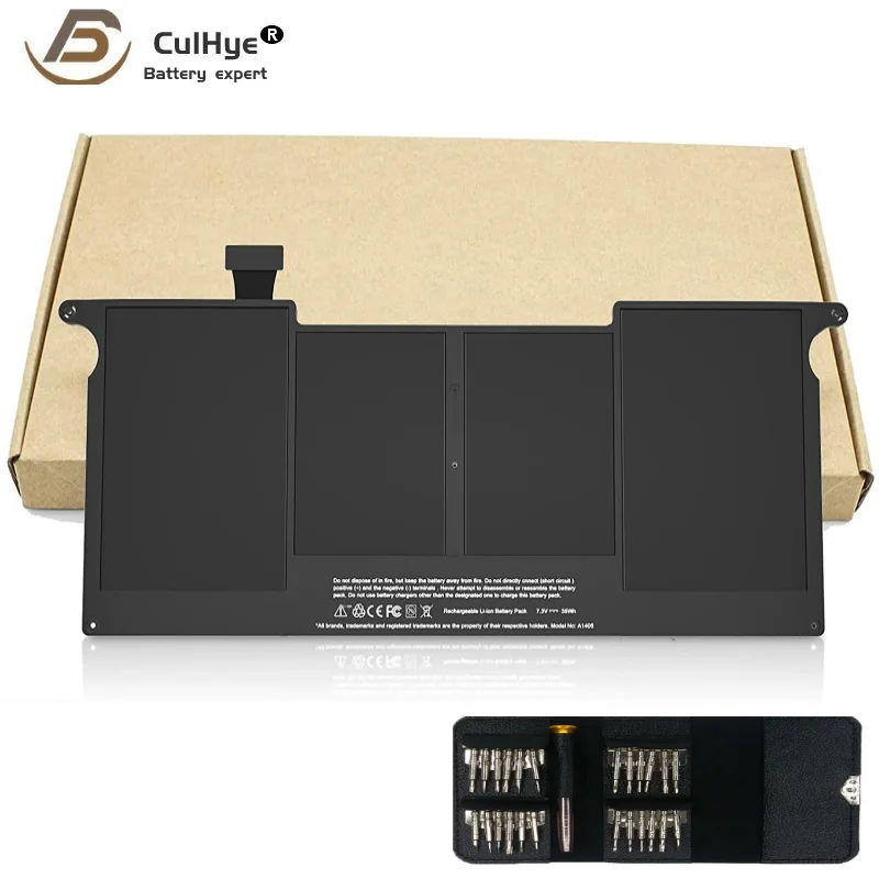 

Новый аккумулятор A1406 A1370 A1465, совместимый с Apple MacBook Air 11 дюймов A1406 A1495 (Mid 2011 2012 2013 ранние 2014 2015) 7,6 В 39 Вт/ч