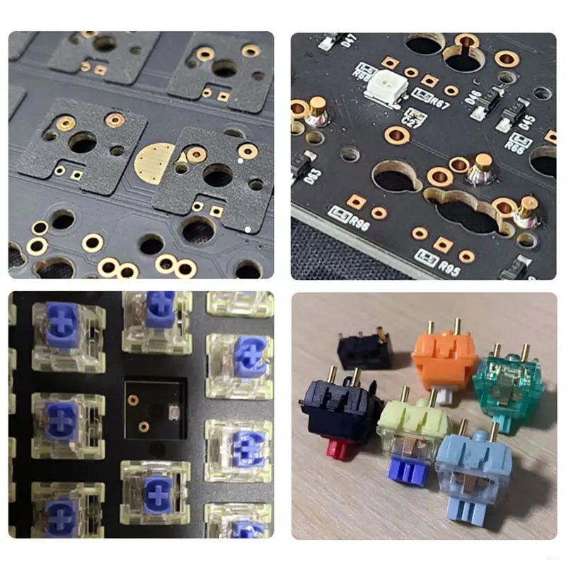 핫 스왑 gpw g903 마우스 교체 샤프트, 기계식 키보드 호환, Corsair Cherry PCB 납땜 미개봉 부품