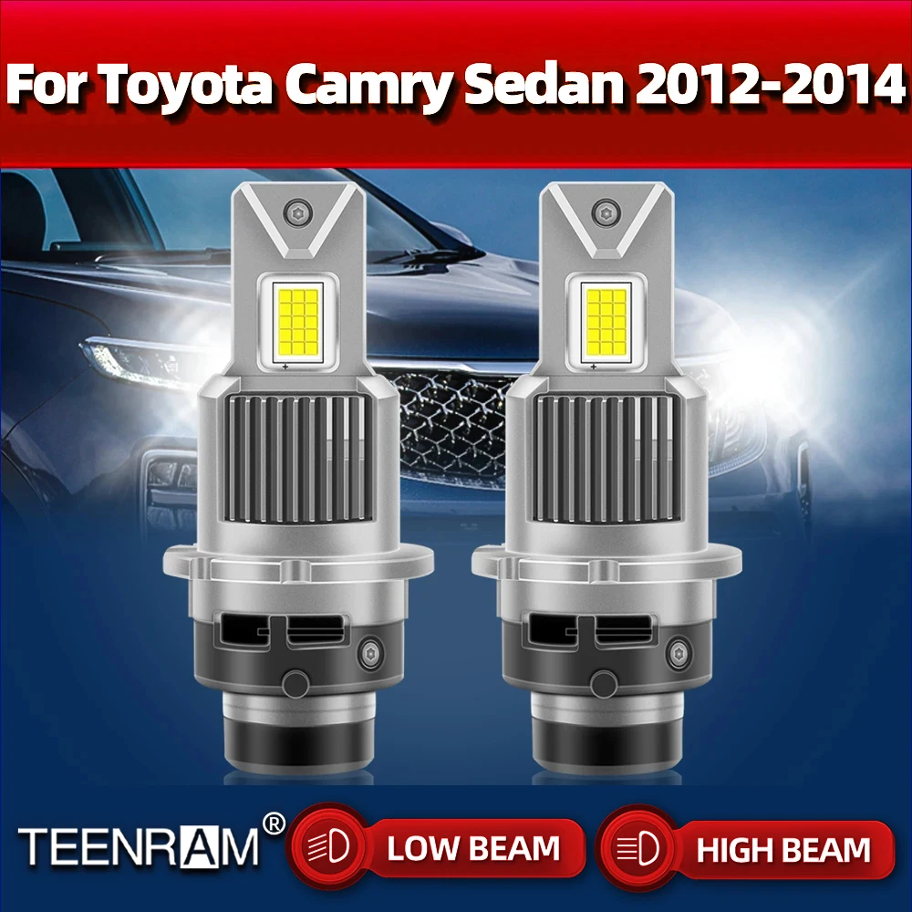 

D4S Canbus Led Headlight 60000LM 150W HID Xenon Lamp 12V 6000K White Car Light Bulbs For Toyota Camry Sedan 2012 2013 2014