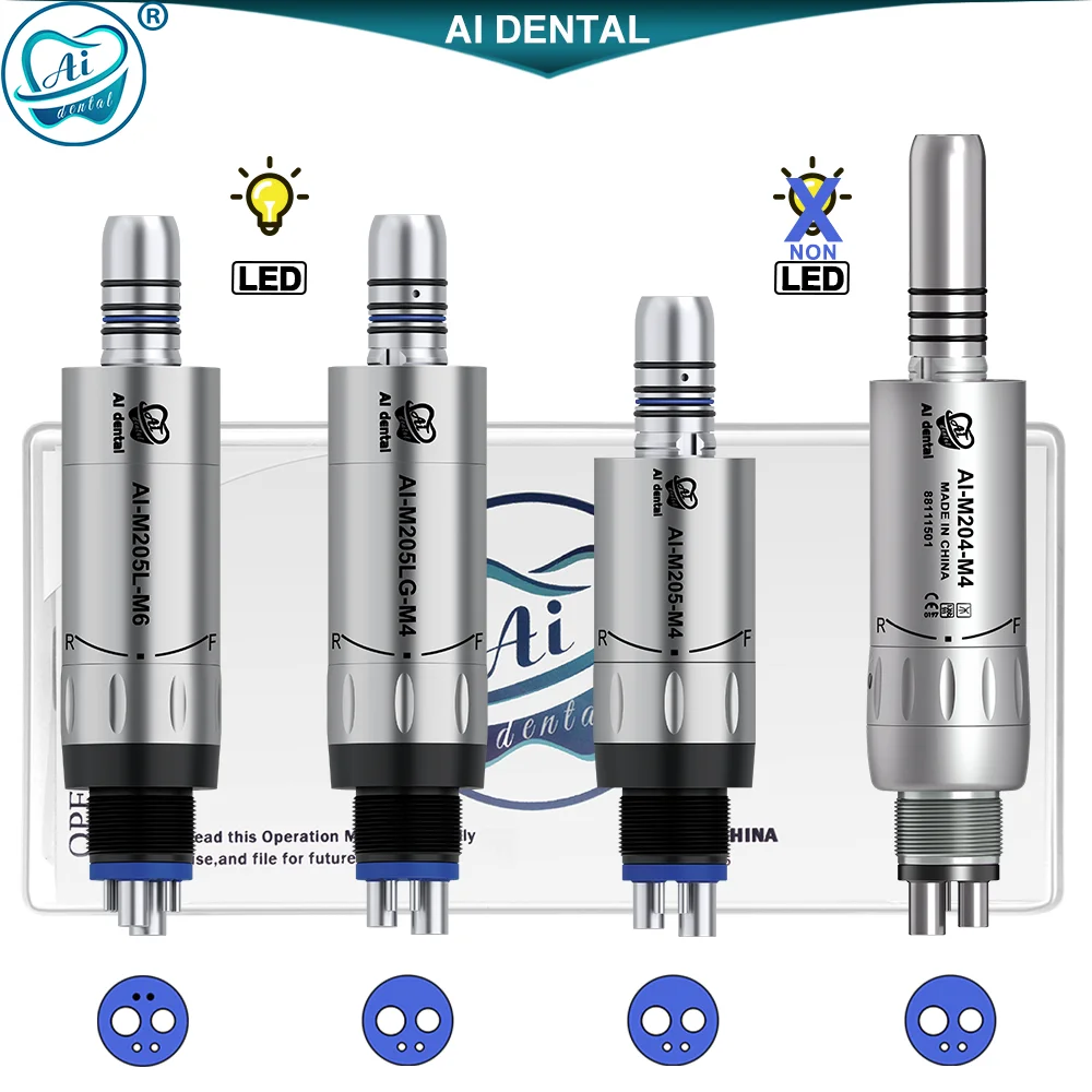 Dental Inner Water Air Motor Slow Speed Handpiece Parts AIM204/M205