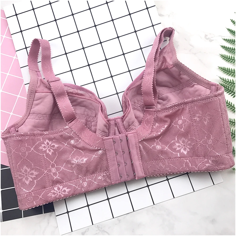 Top Women Bras C D E F G Cup Large Minimizer Plus Size Cotton Bra For Ladies  Unlined Full Cover Thin Underwire Adjustable Bh C19 - AliExpress