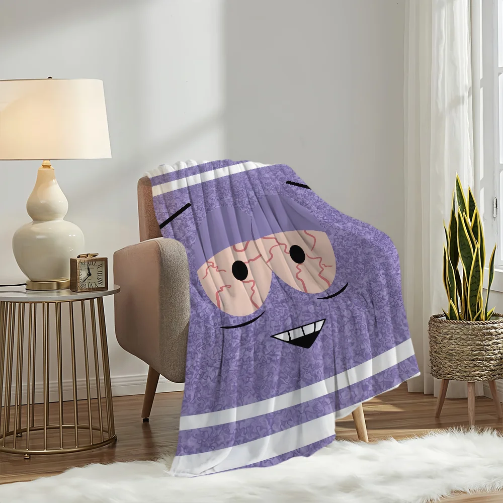 Cartoon Funny Blanket Plush Nap Sofa rug for Living T-Towelie Room Warm Office Bedroom Birthday Home Travel Kid Gifts 2