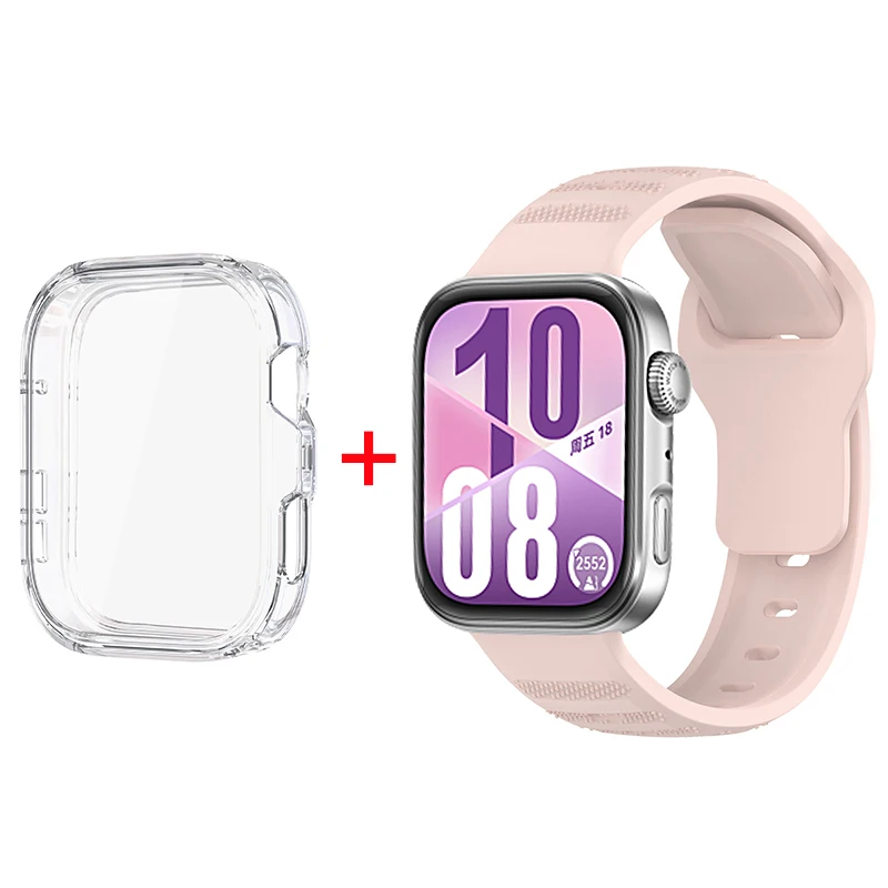 Gehäuse + Silikonband für Huawei Watch Fit 4 Pro. Armband Smart Watch Sport Correas Armband für Huawei Watch Fit 4-Bänder Zubehör