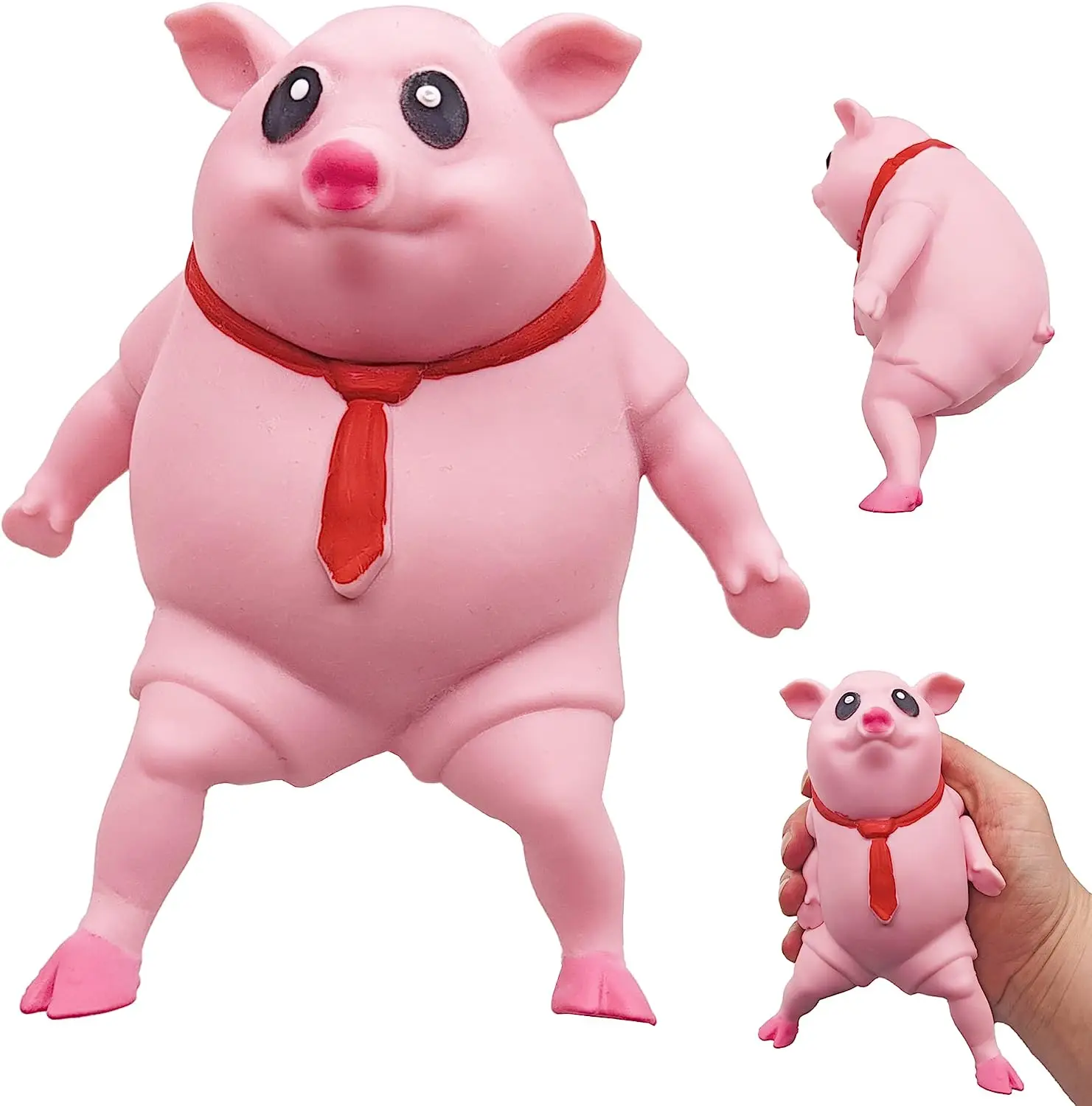 

Novelty Cute Squishy Toy Pig Gifts for Kids Adults Decompress Stress Anxiety Relief Autism Disorder Funny Pig Sensory Stress Toy