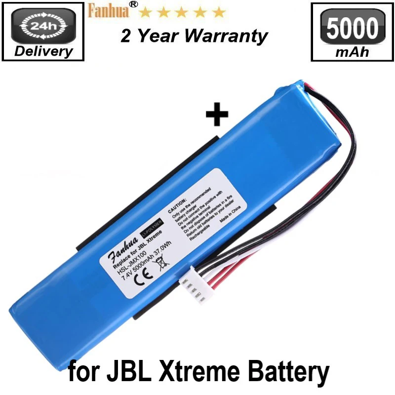 

7,4 в Li-Ion JBL батарея GSP0931134 Замена батареи для JBL Xtreme JBL GSP0931134 5000 мАч Li-Polymer