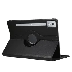 360-Degree Smart Leather Rotating Tablet Case Cover, 12.7-Inch for Xiaoxin Pro12.7 2023 (Black)