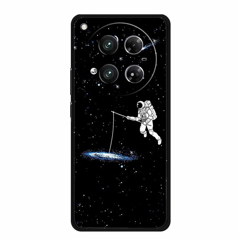 Stylish Black Silicone Soft Back Cover for Smartphones - 6.78  Capa