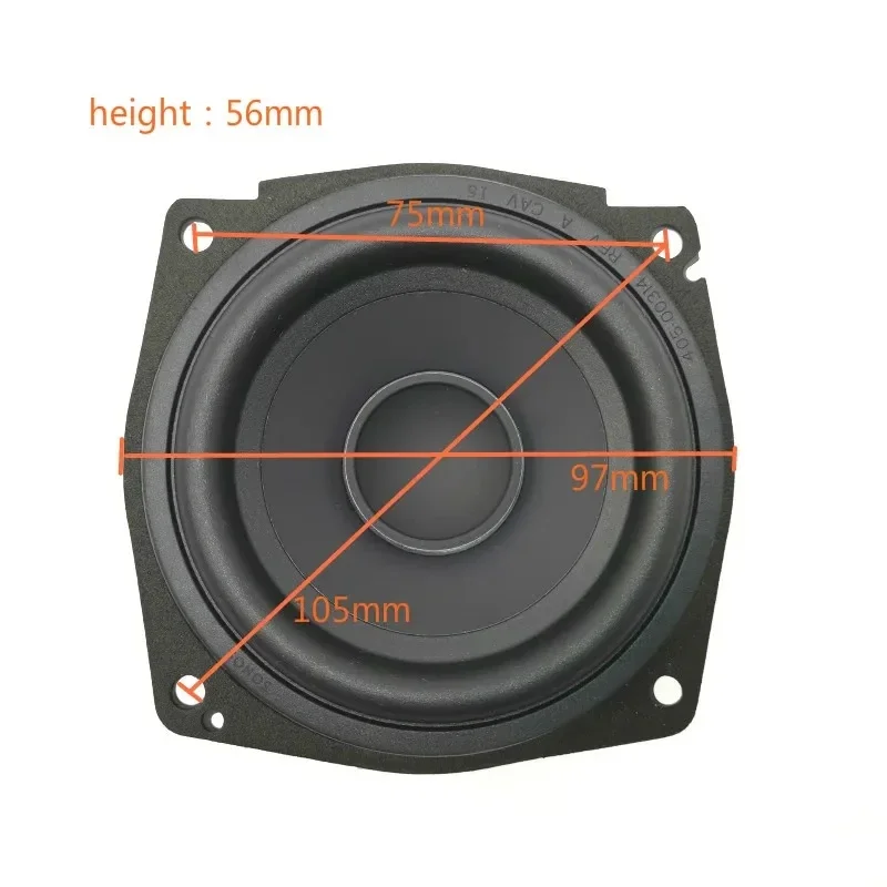 SOTAMIA 3.5 Inch Midrange Woofer Speaker 4 Ohm 35W Bass Loudspeaker Aluminum Basin Hifi Music Sound Speaker Audio For SONOS 1Pcs,audio speakers