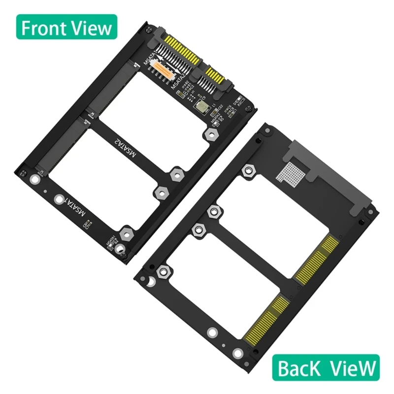 896F mSATA SSD 2.5인치 Sata3.0 어댑터 변환기는 mSATA SSD를 7mm 2.5인치 SATA로 유지합니다.