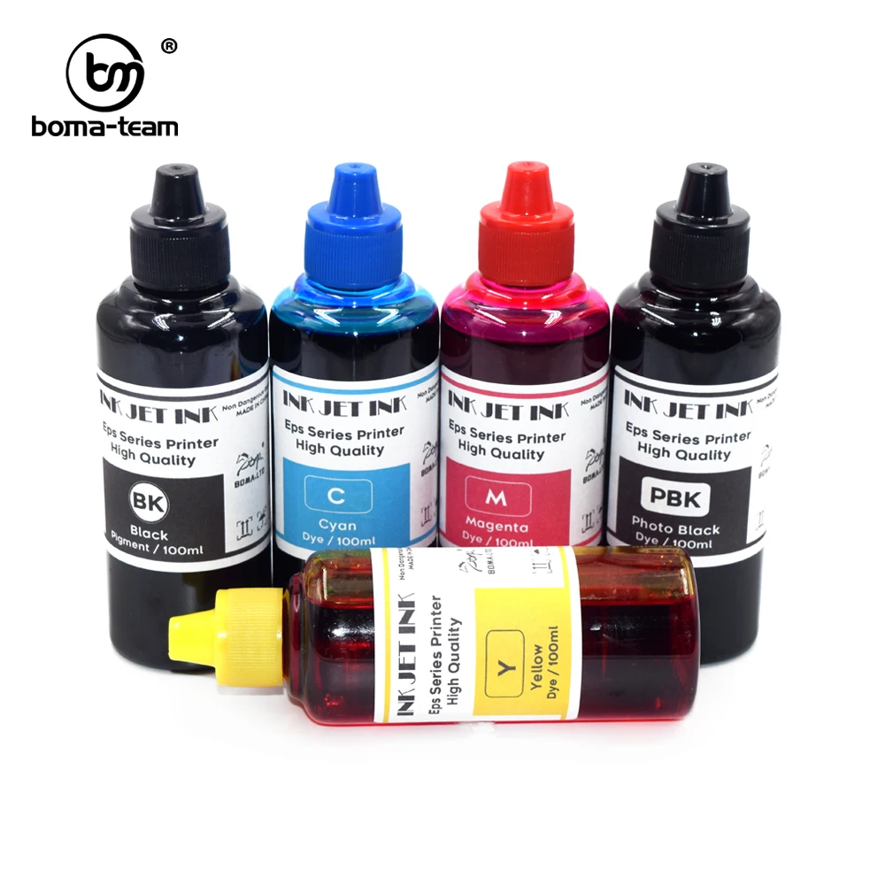 T33 T33XL T410 T410XL T26XL T2730 Water Based Ink Refill Kits For Epson XP-630 XP-640 XP-830 XP-635 XP-530 XP-900 XP800 Printers