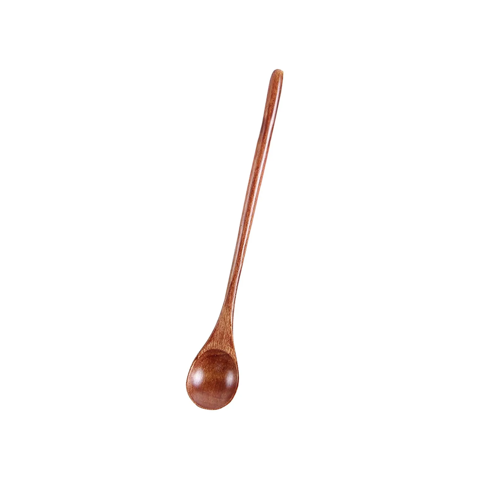 Long Handled Coffee Spoon, Creative Wooden Tableware Stirring Rod