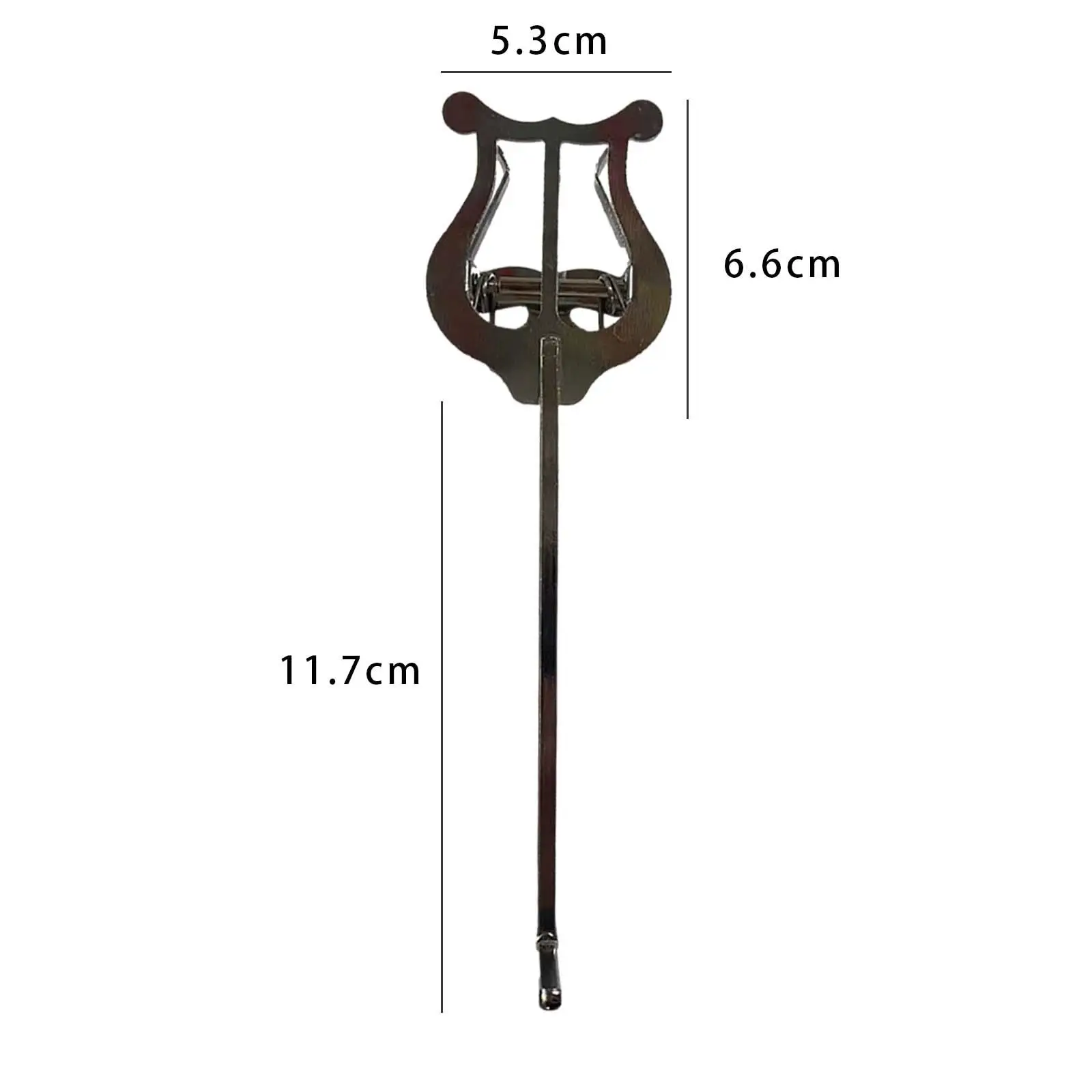 Sheet Music Clamp on Holder Universal for French Marching Band Instruments