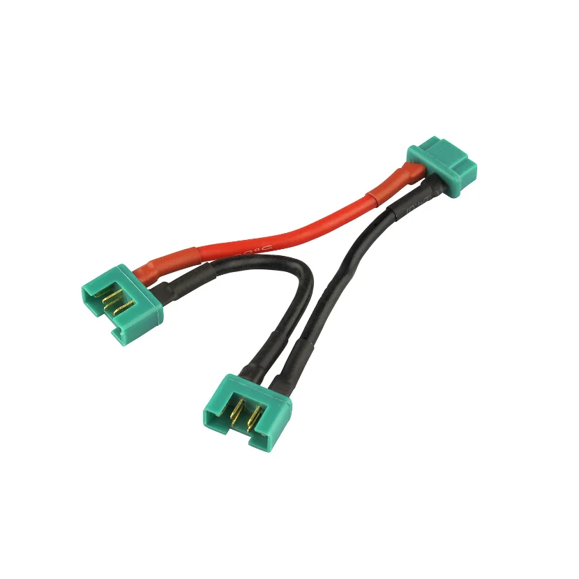 Deans EC3 EC5 JST XT60 TRX XT90S MPX Tamiya Serieller Parallelbatterie-Adapter-Anschluss mit 20/12/10awg-Drahtkabel für RC-Hobby – Detail 15