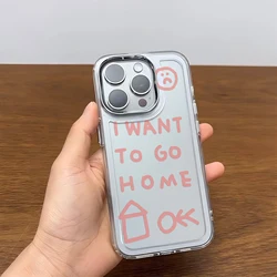 Chic I Want To Go Home Phone Case Cover - Fashion Design - Samsung A52 (LYK - 306LY250714101)