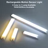 Wireless USB Type C Rechargeable Motion Sensor LED Light Induction Night Light Entrance Light Aisle Light Lanscape Light 1