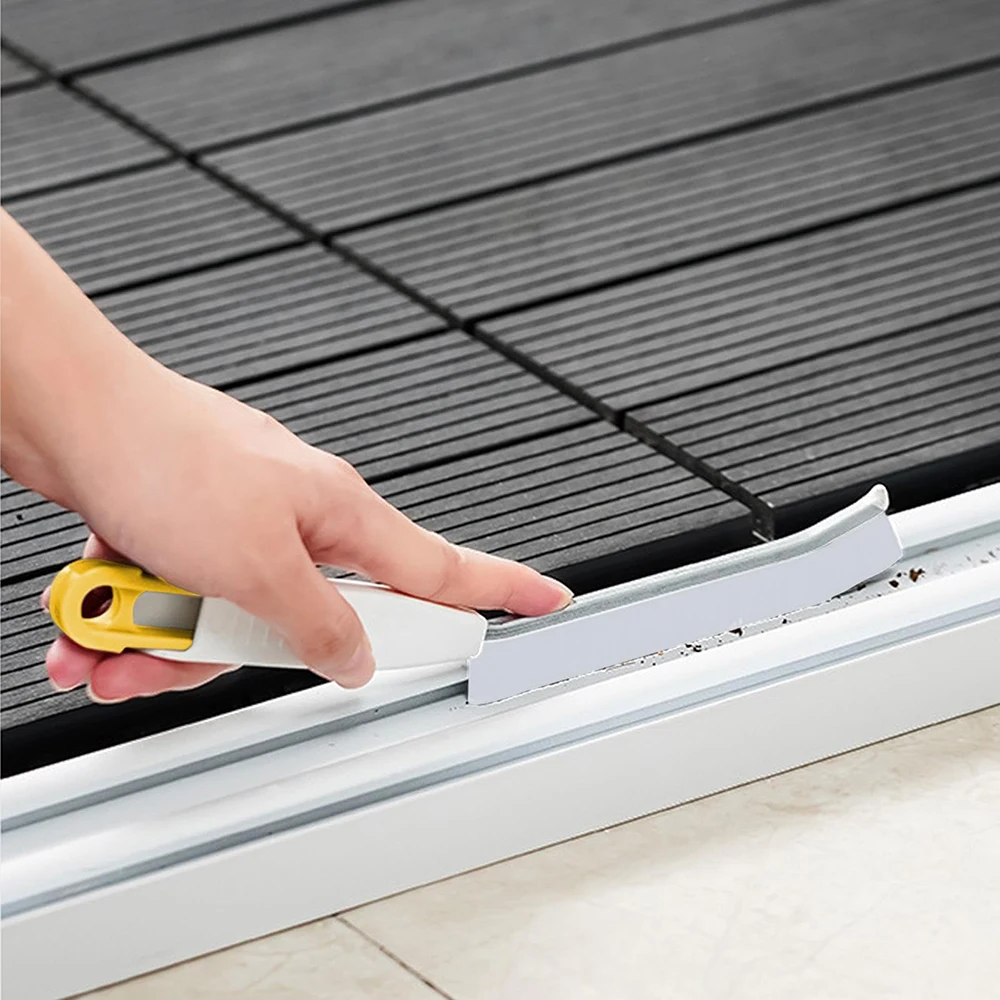 Fugenreinigungsbürste, multifunktionale Lückenreinigungsbürste mit harten Borsten für Badezimmer, Küchenoberflächen, Fensterrillen und Wasserhähne – Detail 6
