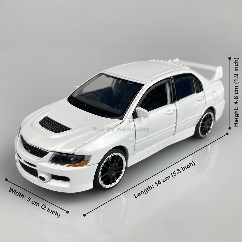 JackieKim 1:32 Scale Lancer Evolution 9 Supercar Diecast Car Model