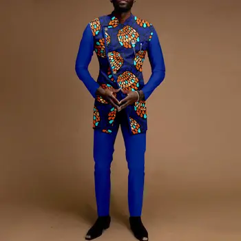 Ahmed Long Sleeve Dashiki Outfit