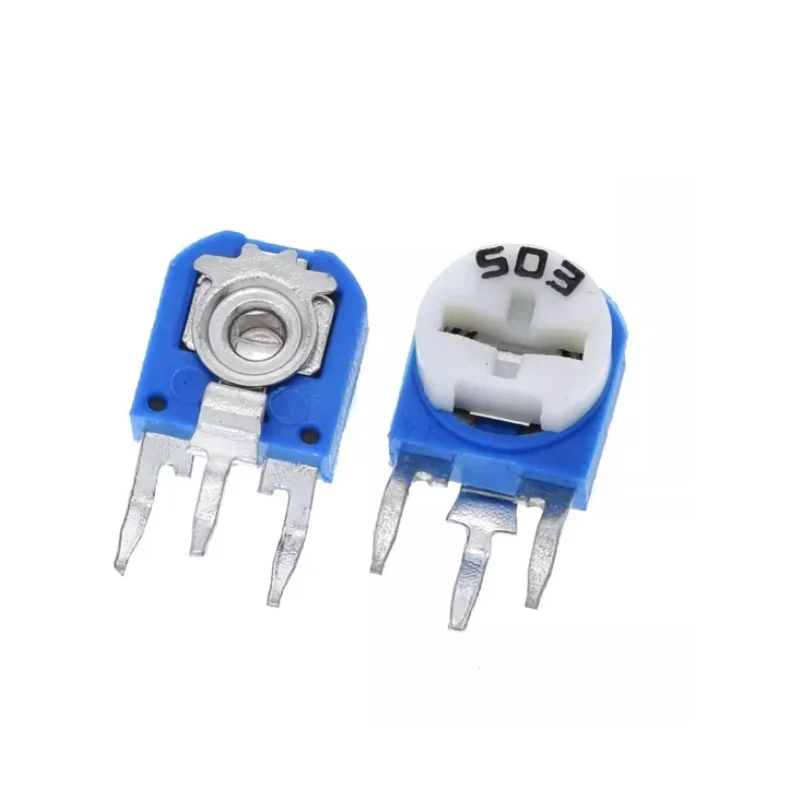 Trimmer Potentiometer 65PCS RM063 Adjustable Resistance 100R~1M 1K 5K 10K 20K 50K 100K 500K 1M Variable Resistors
