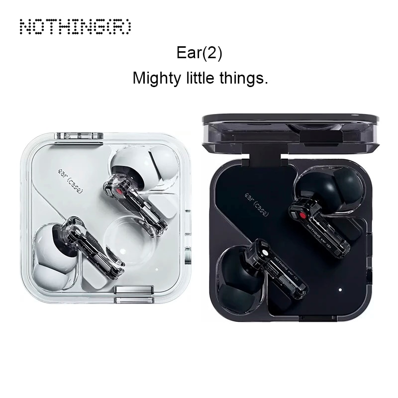  Nothing Ear (2) Hi-Res Certified 40dB ANC 11.6m Custom Driver Dual Chamber Design Bluetooth 5.3 