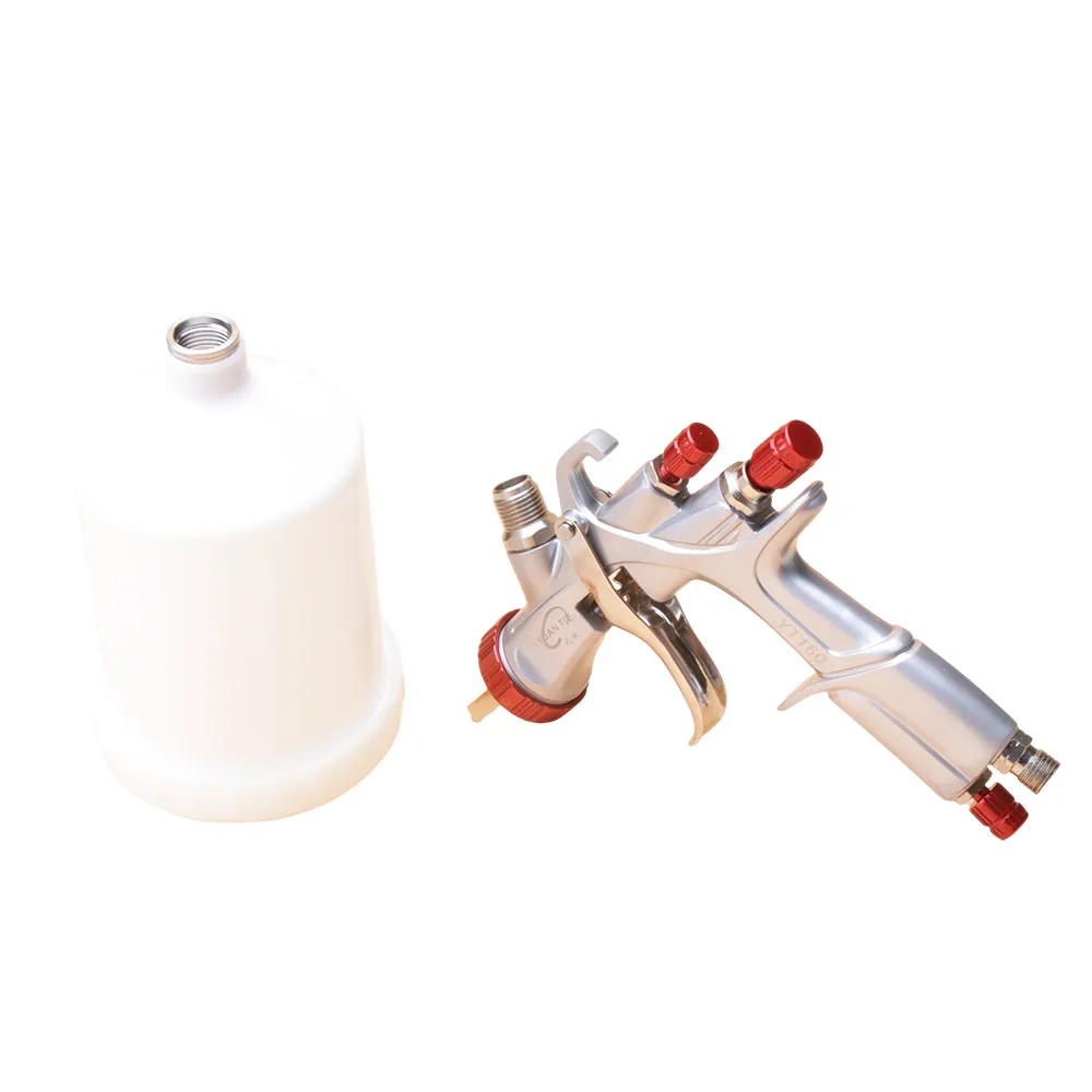 LVLP Air Spray Gun YT160 Spray Gun Car Finish Painting 1.5mm Nozzle 600cc Cup Gravity Automotive Finishing Coat Surface Paint