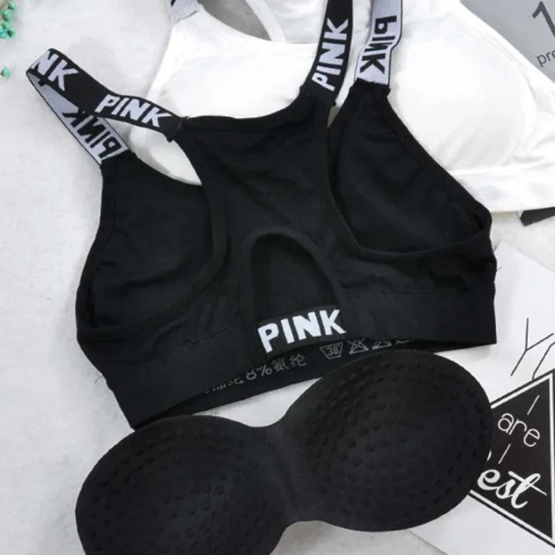 Sports Bra Women's Push Up Fitness Yoga Sport Underwear Running Gym Tops Seamless