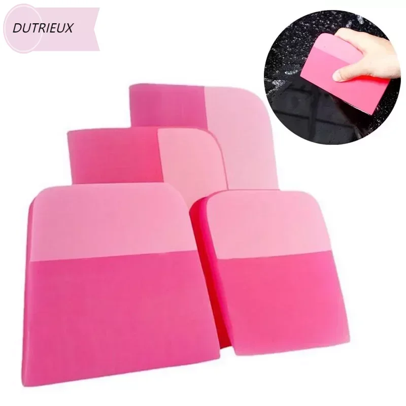 Car anti-scratch TPU coating soft scraper film vinyl spatula window tinting wrap cleaning tool