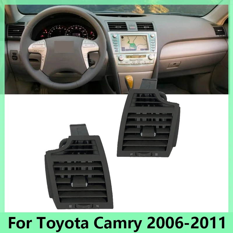 

Front Air Conditioning Vent Grille Outlet Panel Cover On Both Sides For Toyota Camry 2006 2007 2008 2009-2011 American Version