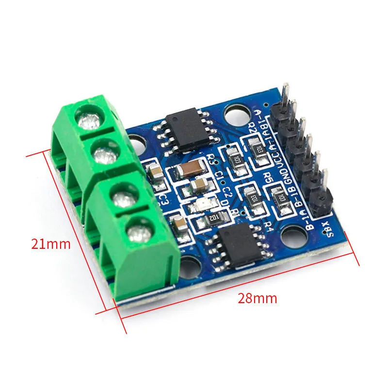 L9110S Dual-Channel H-Bridge – Zweikanal-Motortreiberplatine, Smart-Car-Controller-Modul, DC/Schrittmotor (kompatibel mit Motoren)