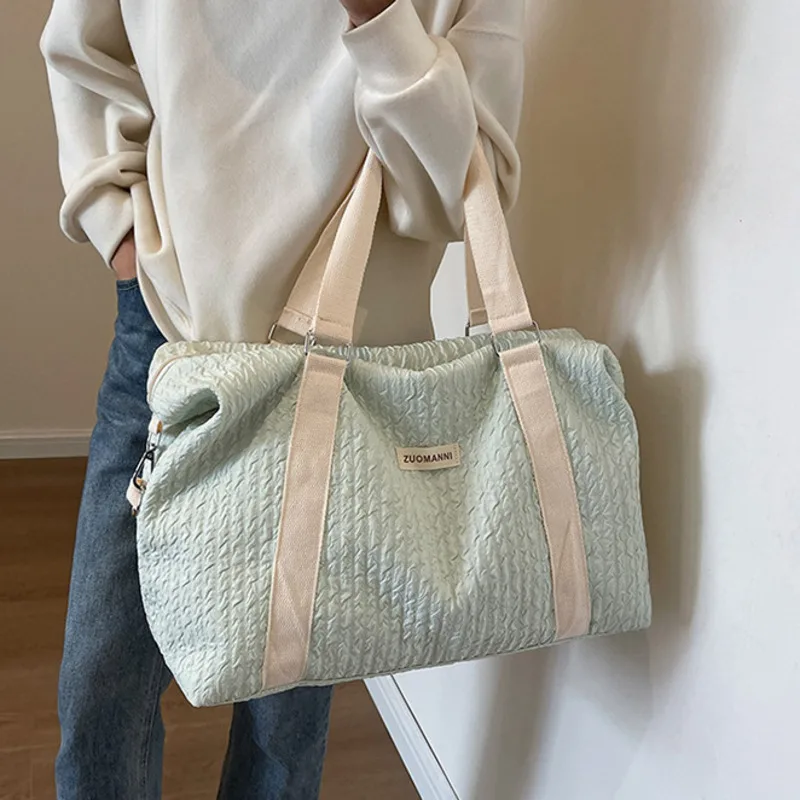 Short Distance Business Trip Large Capacity Travel Bag Waiting for Delivery Accommodation Yoga Fitness Women's Bag Boarding