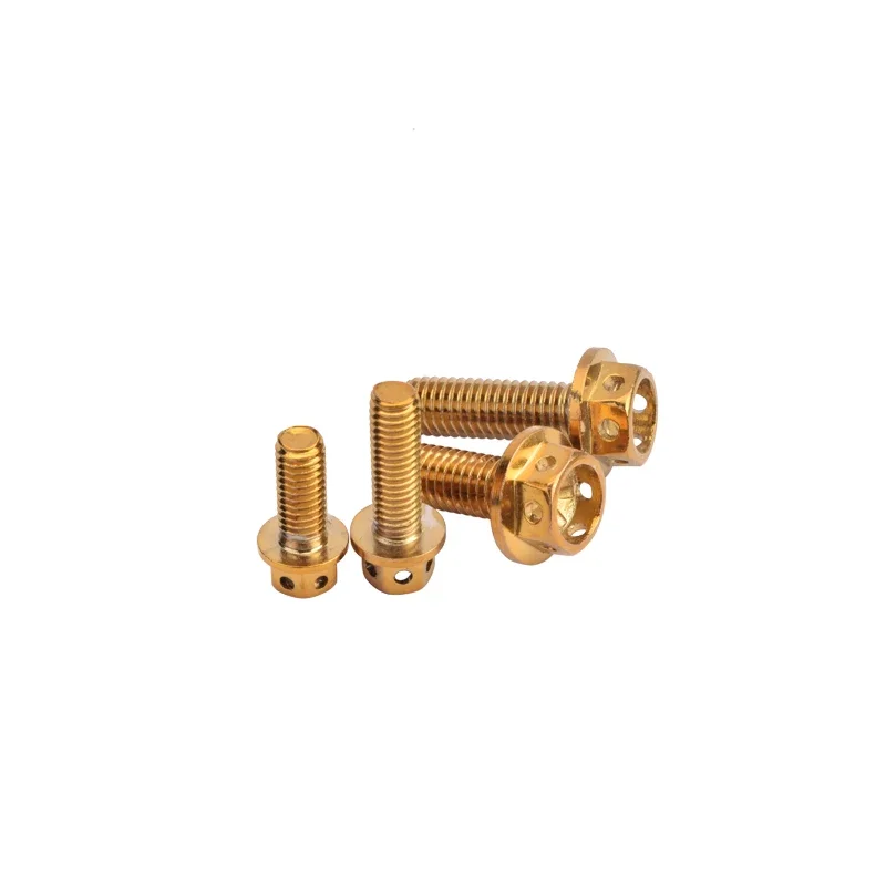 M4 M5 M6 M8 M10 304 Hex hex socket screw Alloy Steel Titanium Plating Gold Screw Length