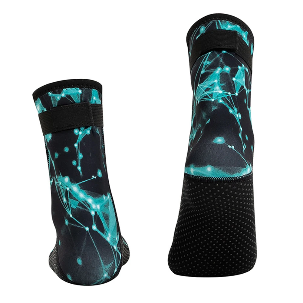 Swimming Snorkeling Socks Unisex Anti Slip Snorkeling Spearfishing Socks Neoprene Wearable Portable Lightweight for Men Women
