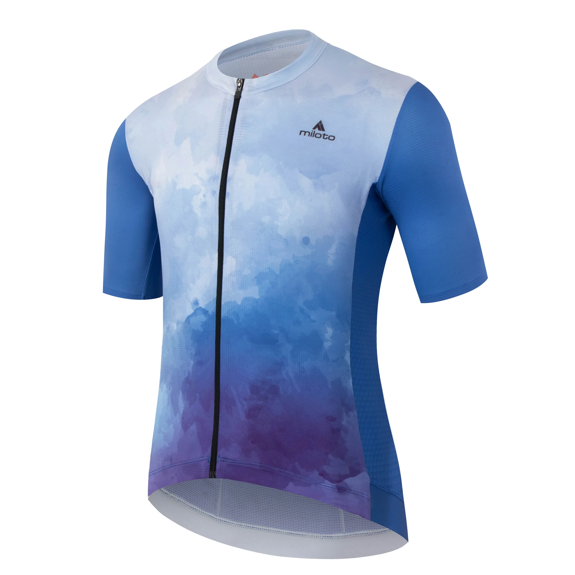 Maglia Ciclismo Uomo Manica Corta Multicolore – Jersey Racing Traspirante Con Tasche
